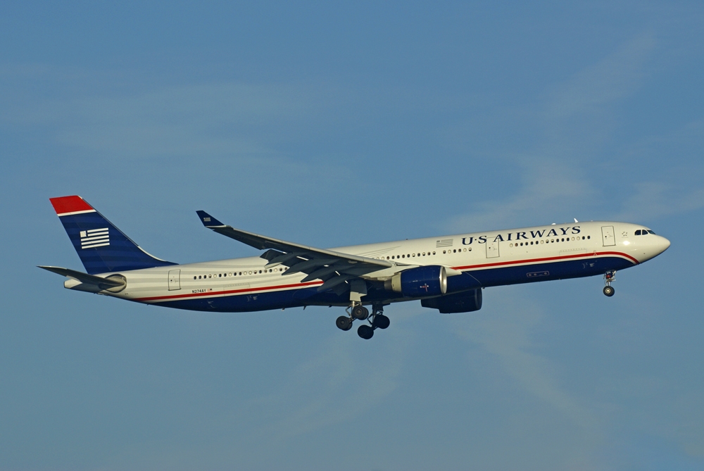 Flugzeugtyp: A330-300, Fluggesellschaft: US Airways (US/USA), Kennzeichen: N274AY, Flughafen: Frankfurt am Main, Datum: 08.Februar 2008, Bild: Steffen Remmel