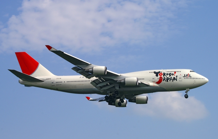 Flugzeugtyp: B747-400, Fluggesellschaft: JAL Japan Airlines (JL/JAL), Kennzeichen: , Flughafen: Frankfurt am Main, Datum: 25.Juni 2006, Bild: Steffen Remmel