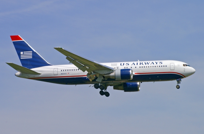 Flugzeugtyp: B767-200, Fluggesellschaft: US Airways (US/USA), Kennzeichen: N650US, Flughafen: Frankfurt am Main, Datum: 09.Juni 2006, Bild: Steffen Remmel