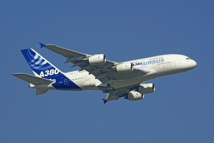 Flugzeugtyp: A380-800, Fluggesellschaft: Airbus Industrie (-/AIB), Kennzeichen: F-WWJB, Flughafen: Frankfurt am Main, Datum: 28.März 2007, Bild: Steffen Remmel
