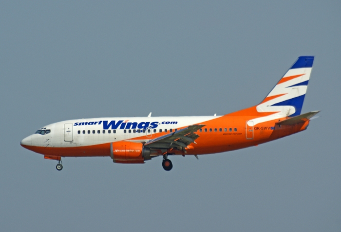 Flugzeugtyp: B737-500, Fluggesellschaft: Smart Wings (OK/-), Kennzeichen: OK-SWV, Flughafen: Frankfurt am Main, Datum: 06.Mai 2007, Bild: Steffen Remmel