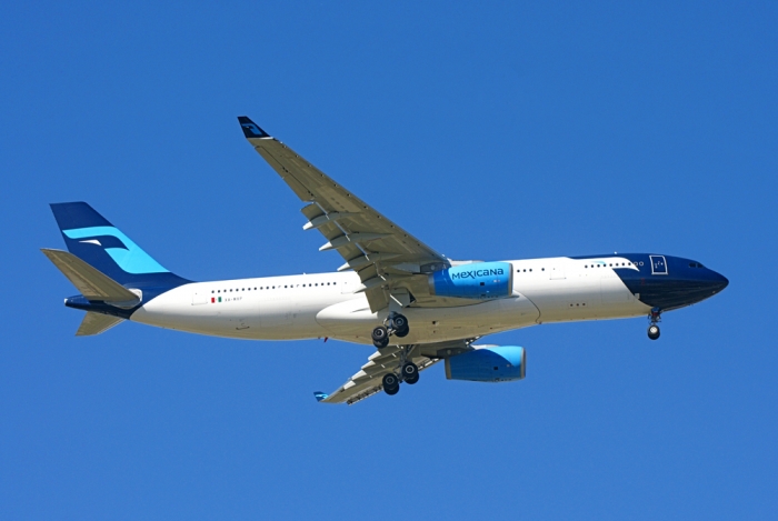 Flugzeugtyp: A330-200, Fluggesellschaft: Mexicana (MX/MXA), Kennzeichen: XA-MXP, Flughafen: Madrid-Barajas, Datum: 02.Mai 2009, Bild: Steffen Remmel