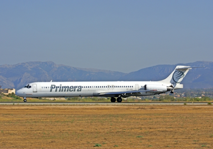 Flugzeugtyp: MD-82, Fluggesellschaft: JetX (GX/JXX), Kennzeichen: TF-JXB, Flughafen: Palma de Mallorca, Datum: 05.August 2007, Bild: Steffen Remmel