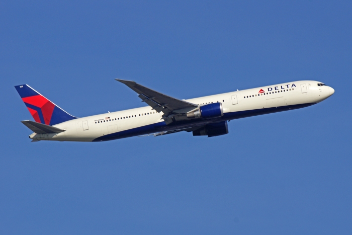 Flugzeugtyp: B767-400, Fluggesellschaft: Delta Air Lines (DL/DAL), Kennzeichen: N843MH, Flughafen: Frankfurt am Main, Datum: 03.Oktober 2013, Bild: Steffen Remmel