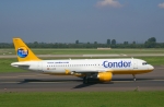 Flugzeugtyp: A320-200, Fluggesellschaft: Condor (DE/CFG), Kennzeichen: D-AICD, Flughafen: Düsseldorf, Datum: 17.August 2005, Bild: Steffen Remmel