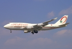 Flugzeugtyp: B747-400, Fluggesellschaft: Royal Air Maroc (AT/RAM), Kennzeichen: CN-RGA, Flughafen: Frankfurt am Main, Datum: 08.April 2006, Bild: Steffen Remmel