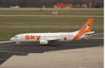Flugzeugtyp: B737-400, Fluggesellschaft: Sky Airlines (ZY/SHY), Kennzeichen: TC-SKE, Flughafen: Frankfurt am Main, Datum: 20.März 2007, Bild: Steffen Remmel
