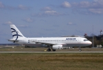 Flugzeugtyp: A320-200, Fluggesellschaft: Aegean Cronus Airlines (A3/AEE), Kennzeichen: SX-DVI, Flughafen: Frankfurt am Main, Datum: 25.März 2007, Bild: Steffen Remmel