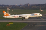 Flugzeugtyp: A321, Fluggesellschaft: Bestair (5P/BST), Kennzeichen: TC-TUC, Flughafen: Düsseldorf, Datum: 01.April 2007, Bild: Steffen Remmel