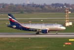 Flugzeugtyp: A319, Fluggesellschaft: Aeroflot Russian Airlines (SU/AFL), Kennzeichen: VP-BWA, Flughafen: Düsseldorf, Datum: 01.April 2007, Bild: Steffen Remmel