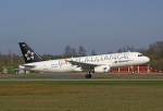 Flugzeugtyp: A320-200, Fluggesellschaft: Spanair (JK/JKK), Kennzeichen: EC-INM, Flughafen: Frankfurt am Main, Datum: 12.April 2007, Bild: Steffen Remmel