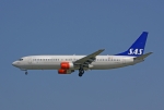 Flugzeugtyp: B737-800, Fluggesellschaft: SAS Scandinavian Airlines (SK/SAS), Kennzeichen: LN-RCX, Flughafen: Frankfurt am Main, Datum: 15.Juli 2007, Bild: Steffen Remmel