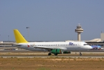 Flugzeugtyp: A320-200, Fluggesellschaft: LTE International Airways, S.A. (XO/LTE), Kennzeichen: EC-JIB, Flughafen: Palma de Mallorca, Datum: 02.August 2007, Bild: Steffen Remmel