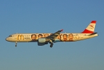 Flugzeugtyp: A321, Fluggesellschaft: Austrian Airlines (OS/AUA), Kennzeichen: OE-LBC, Flughafen: Frankfurt am Main, Datum: 08.Februar 2008, Bild: Steffen Remmel