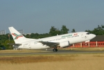 Flugzeugtyp: B737-500, Fluggesellschaft: Bulgaria Air (FB/LZB), Kennzeichen: LZ-BOP, Flughafen: Frankfurt am Main, Datum: 15.Juli 2008, Bild: Steffen Remmel
