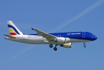 Flugzeugtyp: A320-200, Fluggesellschaft: Air Moldova (9U/MLD), Kennzeichen: ER-AXV, Flughafen: Frankfurt am Main, Datum: 11.Juni 2006, Bild: Steffen Remmel