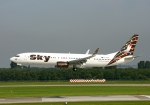 Flugzeugtyp: B737-900, Fluggesellschaft: Sky Airlines (ZY/SHY), Kennzeichen: TC-SKP, Flughafen: Düsseldorf, Datum: 26.Juli 2009, Bild: Steffen Remmel