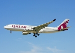 Flugzeugtyp: A330-200, Fluggesellschaft: Qatar Airways (QR/QTR), Kennzeichen: A7-ACF, Flughafen: Frankfurt am Main, Datum: 27.Juli 2009, Bild: Steffen Remmel